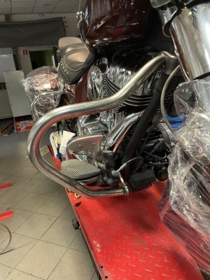 INDIAN SPRINGFIELD/CHIEFTAIN VARIKLIO APSAUGOS LANKAI 